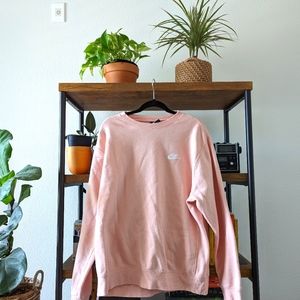 Pink Nike Crewneck Sweatshirt
